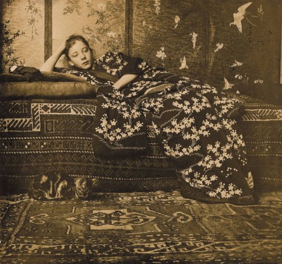 George Hendrik Breitner, Dziewczyna w kimonie, Geesje Kwak, Japonia, Niezła Sztuka