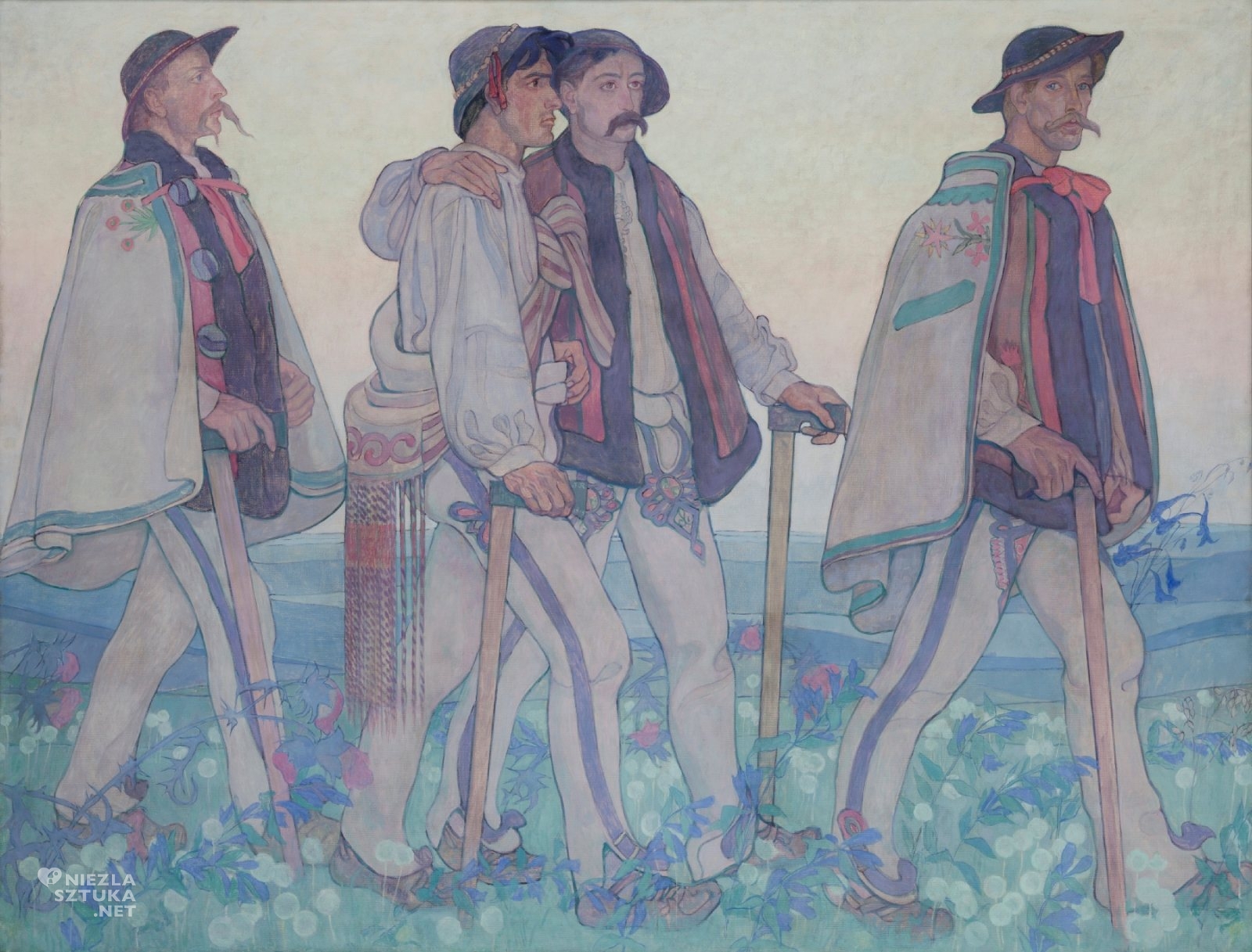 Jan Rembowski, pochód górali, Sanatorium Dłuskich, niezła sztuka