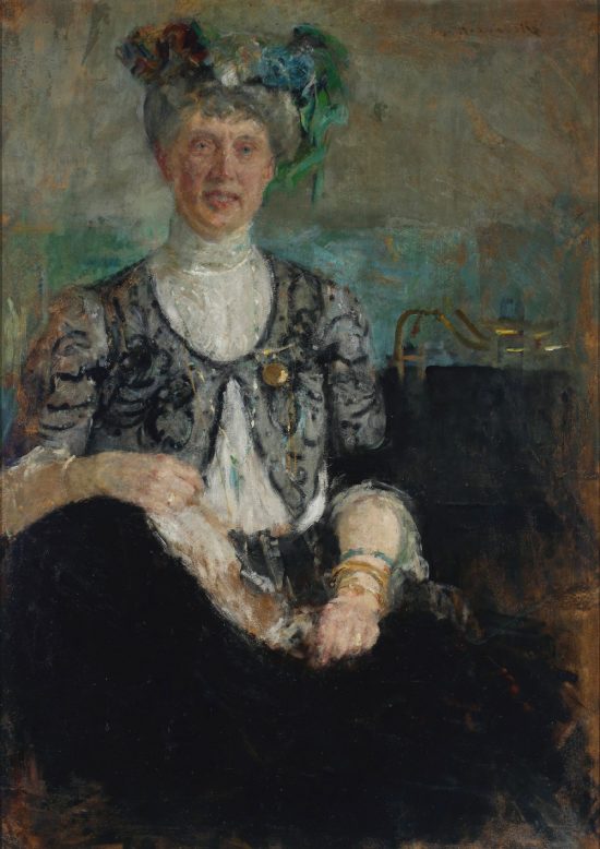 Olga Boznańska, Portret pani Buyko, kobieta w sztuce, artystka, polskie artystki, niezła sztuka