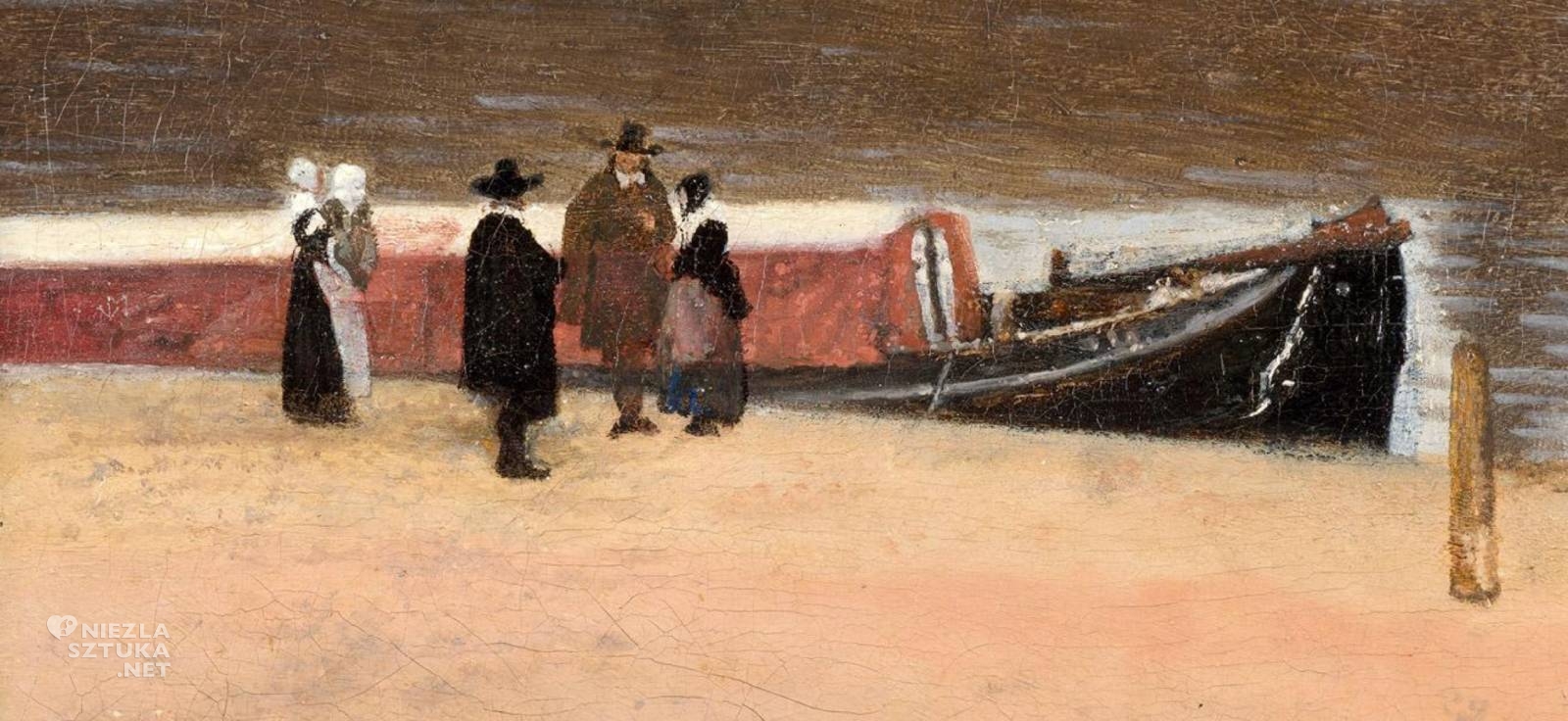Johannes Vermeer, Widok delft, detal, Niezła Sztuka
