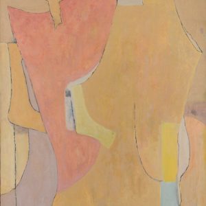 Maria Ewa Łunkiewicz-Rogoyska, Kompozycja żółta, sztuka polska, kobiety w sztuca, artystka polska, niezła sztuka