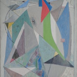 Maria Ewa Łunkiewicz-Rogoyska, Kompozycja abstrakcyjna, sztuka polska, kobiety w sztuca, artystka polska, niezła sztuka