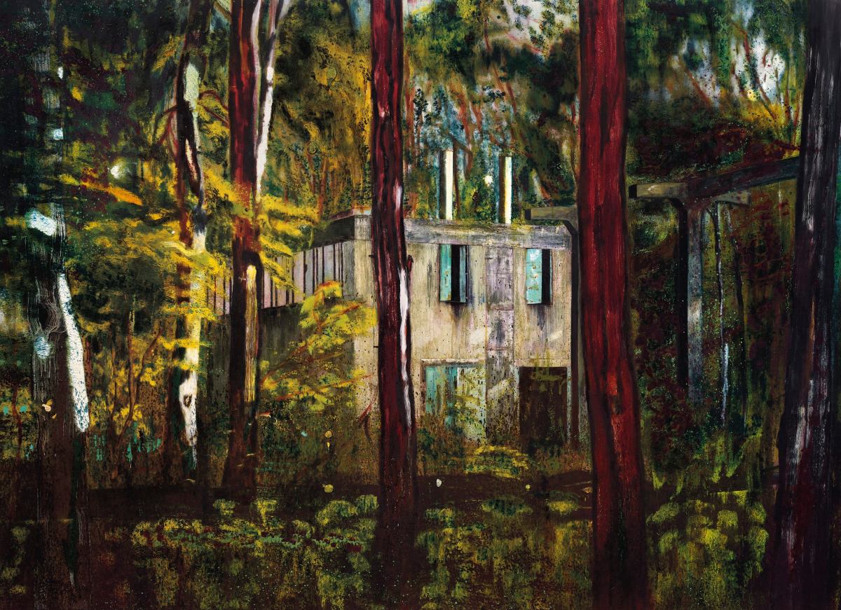 Peter Doig, Boiler House, sztuka współczesna, Niezła Sztuka