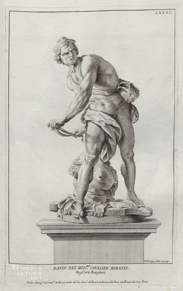 Nicolas Dorigny, Gian Lorenzo Bernini, Dawid, niezła sztuka