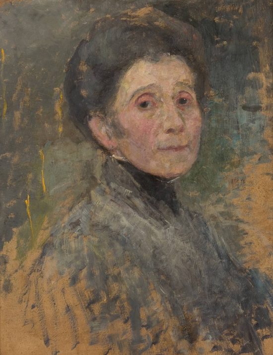 Olga Boznańska, autoportret, kobiety w sztuce, polska artystka, polska malarka, niezła sztuka