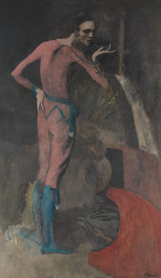 Pablo Picasso, Aktor, , okres różowy, niezła sztuka