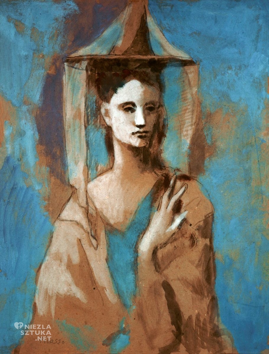 Pablo Picasso, Kobieta z Majorki, okres różowy, niezła sztuka