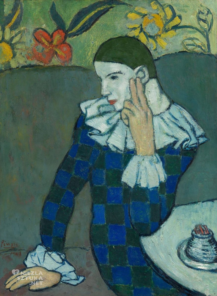 Pablo Picasso, Aktor, okres błękitny, niezła sztuka