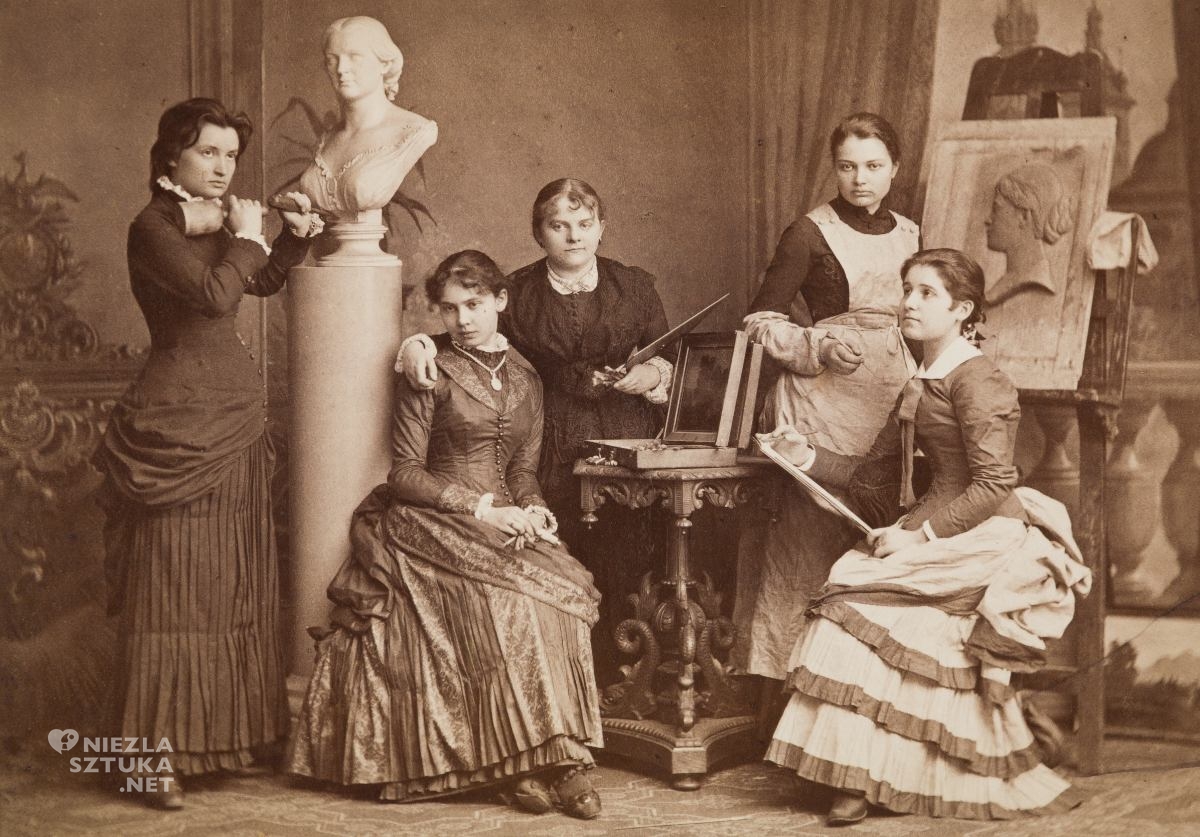 Olga Boznańska, kobiety w sztuce, wyższe kursy dla kobiet Adriana Baranickiego, sztuka polska, Niezła Sztuka