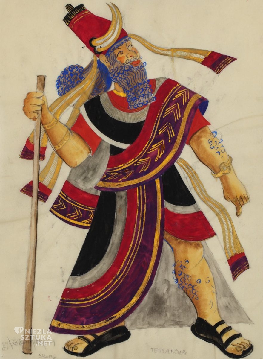 Teresa Roszkowska, Salome, scenografia, kostium, polska artystka, kobiety w sztuce, niezła sztuka