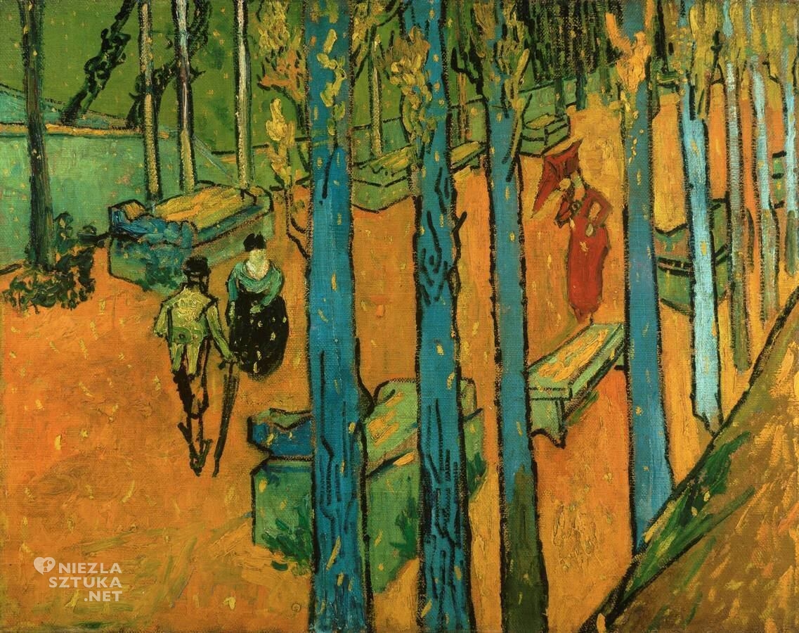 Vincent van Gogh, Spadające liście, Niezła Sztuka