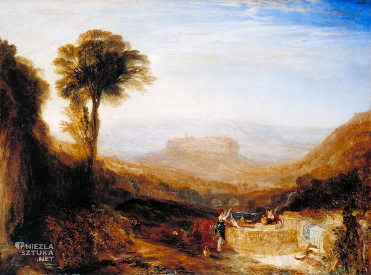 William Turner, Widok Orvieto, Tate Gallery, Niezła Sztuka