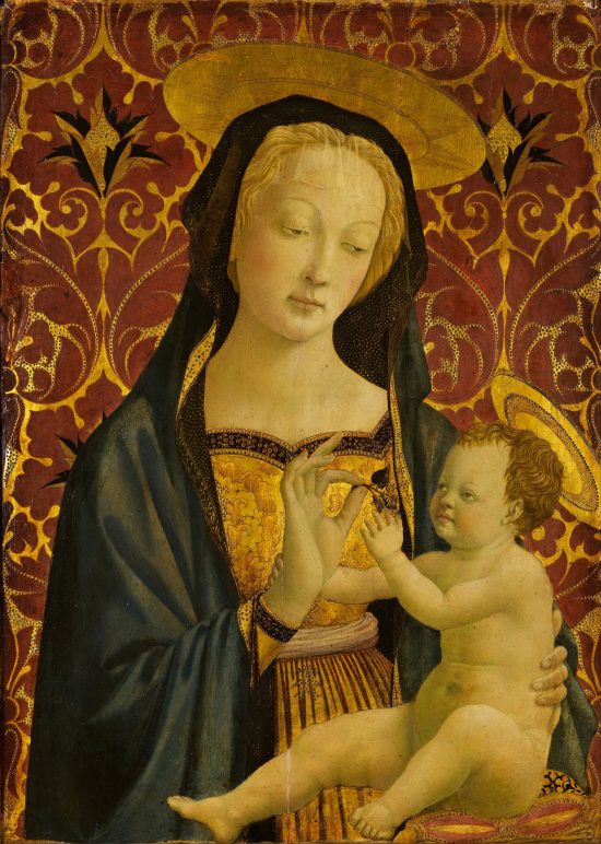 Domenico Veneziano, Madonna bawiąca się z dzieciątkiem, niezła sztuka, I tatti