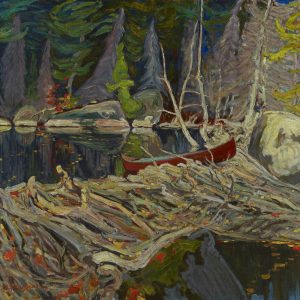 J.E.H. MacDonald, The Beaver Dam, niezła sztuka