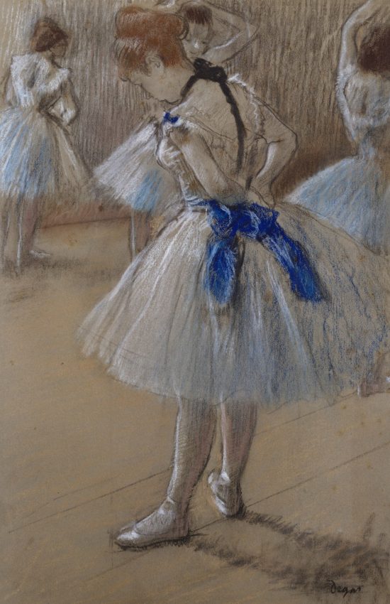 Edgar Degas, Tancerka, balet, taniec w sztuce, impresjonizm, baletnica, niezła sztuka
