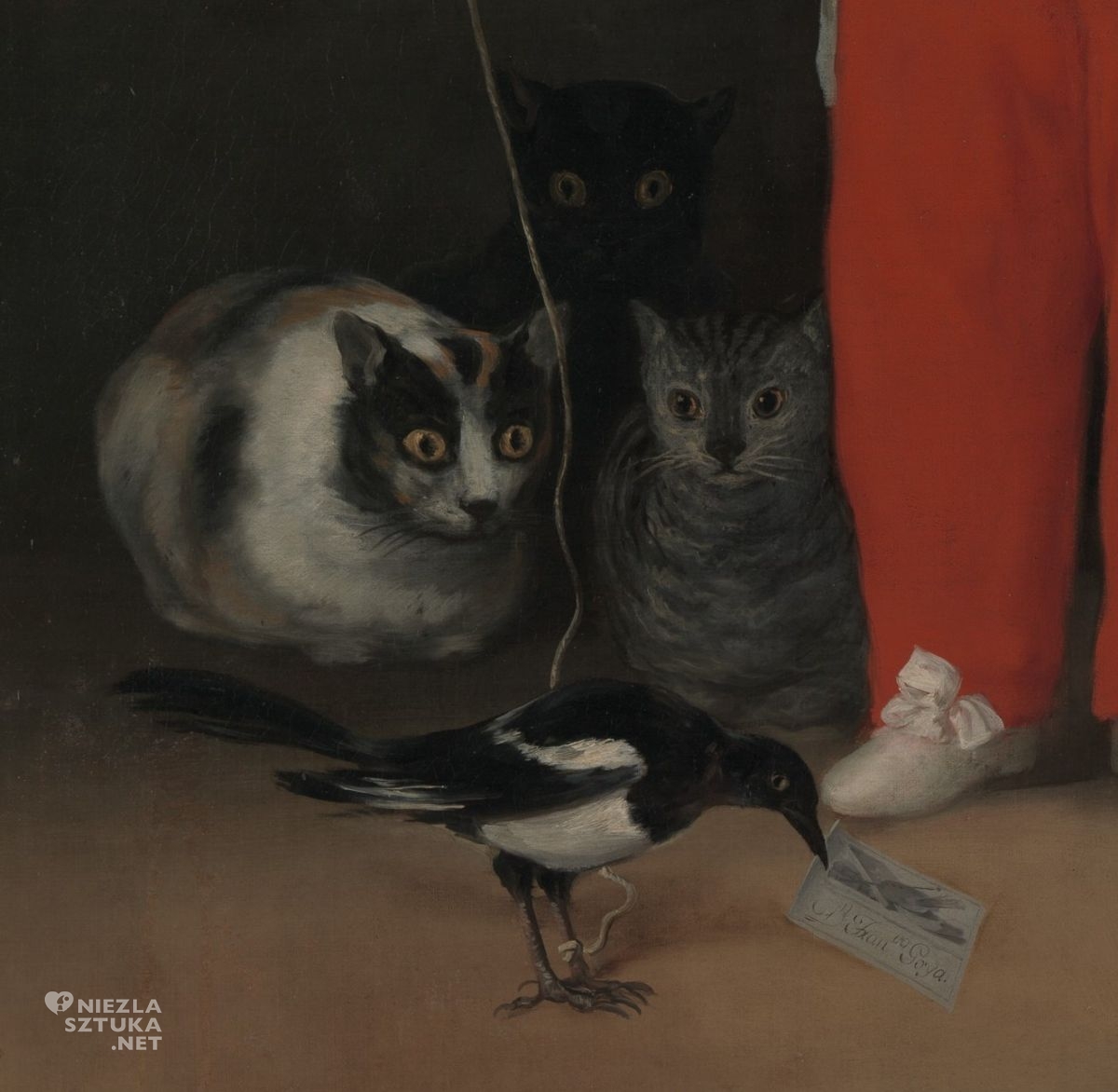 Francisco Goya, Manuel Osorio Manrique de Zuniga, sztuka hiszpańska, koty w sztuce, Niezła Sztuka