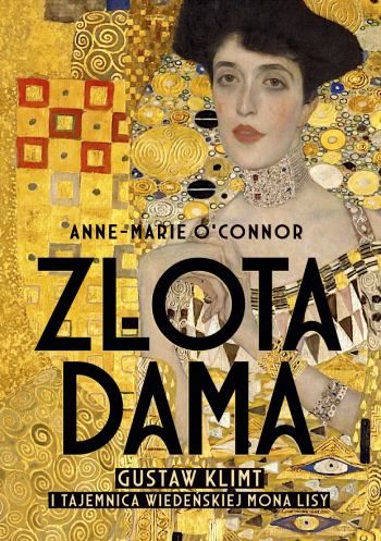 Złota dama, Klimt, książka, okładka, znak, niezła sztuka