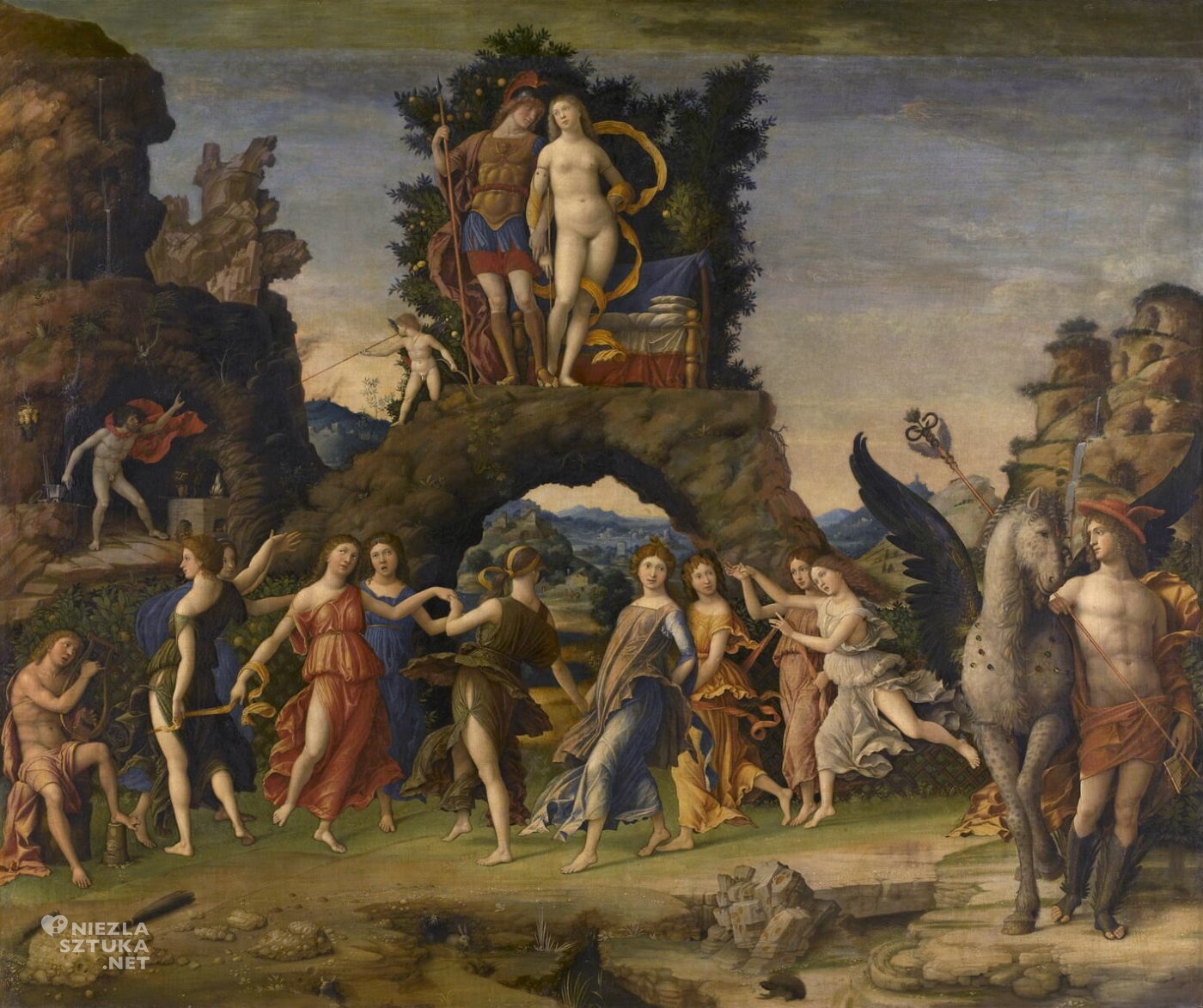 Andrea Mantegna, Mars i Wenus, Parnas, Niezła Sztuka