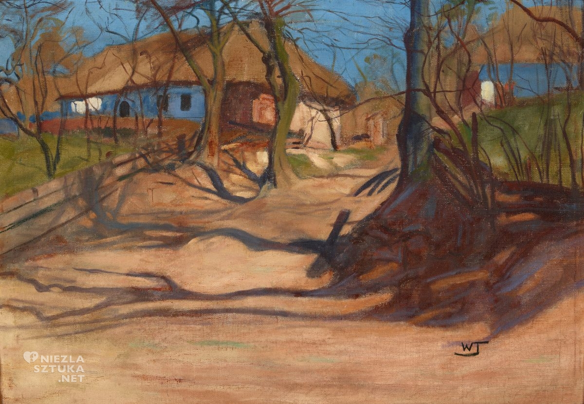 Włodzimierz Tetmajer, Wiosna, sztuka polska, malarstwo polskie, Niezła sztuka