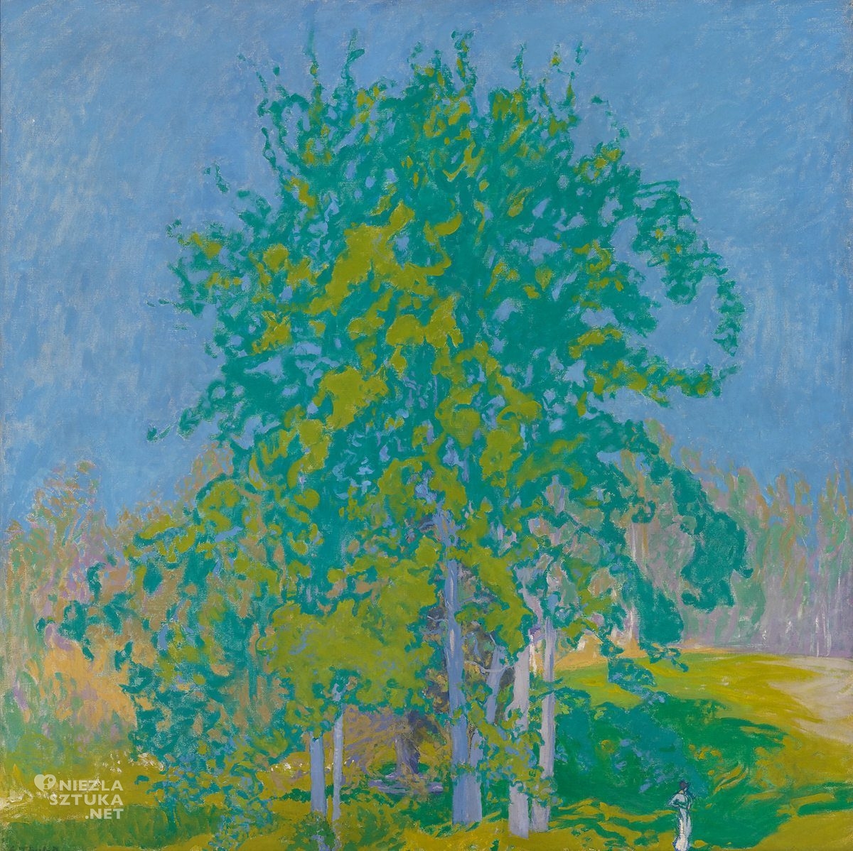 Ellen Thesleff, Dekoracyjny krajobraz, kobiety w sztuce, Niezła Sztuka