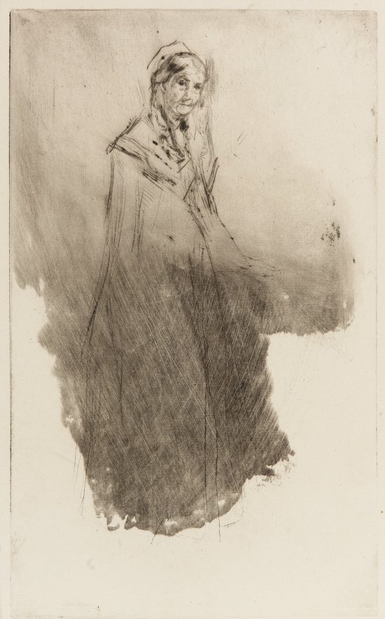 James McNeill Whistler, Matka Whistlera, rysunek, Niezła Sztuka