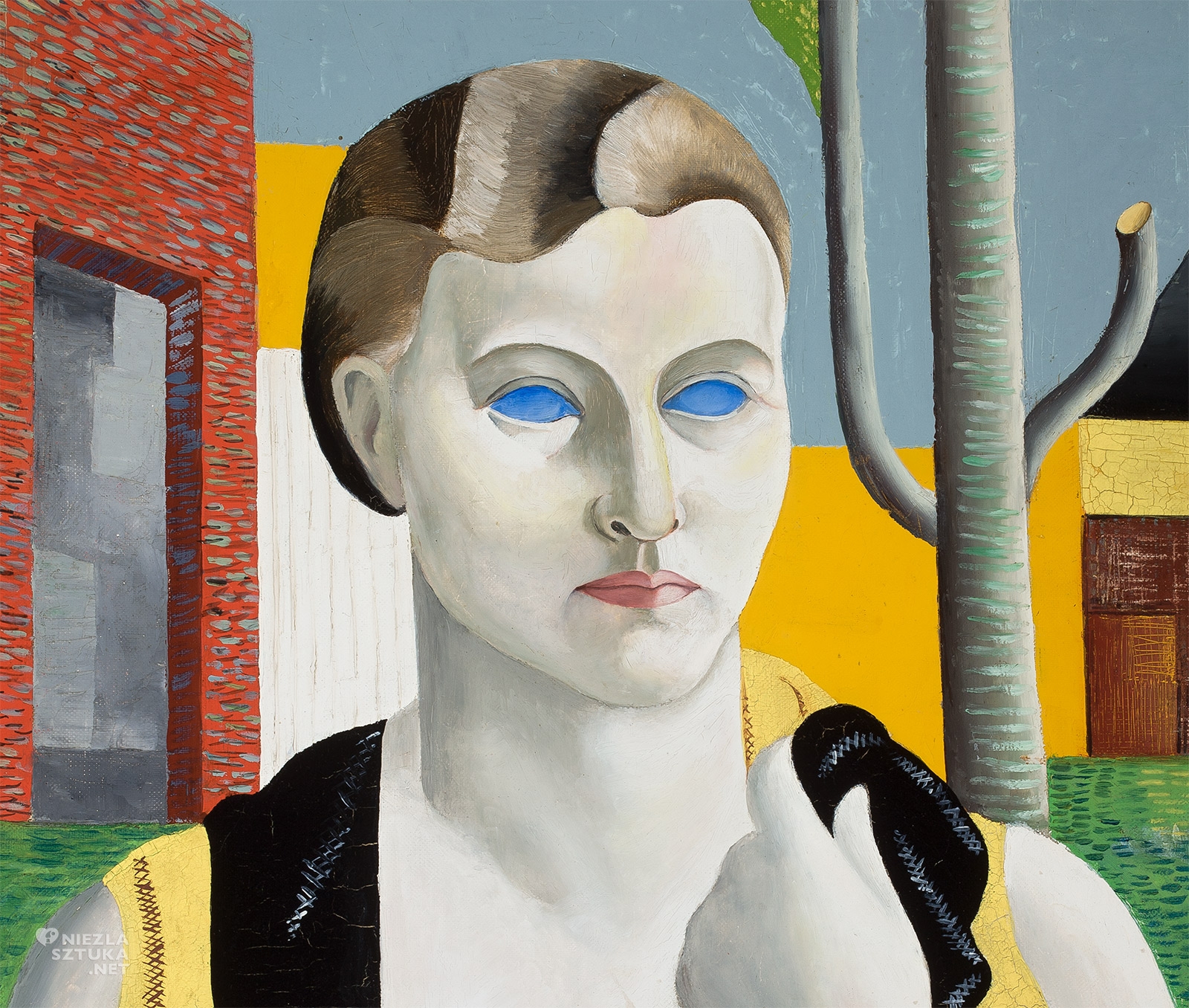 Maria Ewa Łunkiewicz-Rogoyska, Autoportret, kobiety w sztuce, sztuka polska, Niezła Sztuka