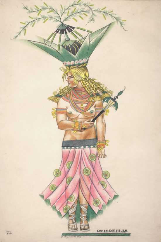Zofia Stryjeńska, Dziedzilia, Bożki Słowiańskie, Niezła Sztuka