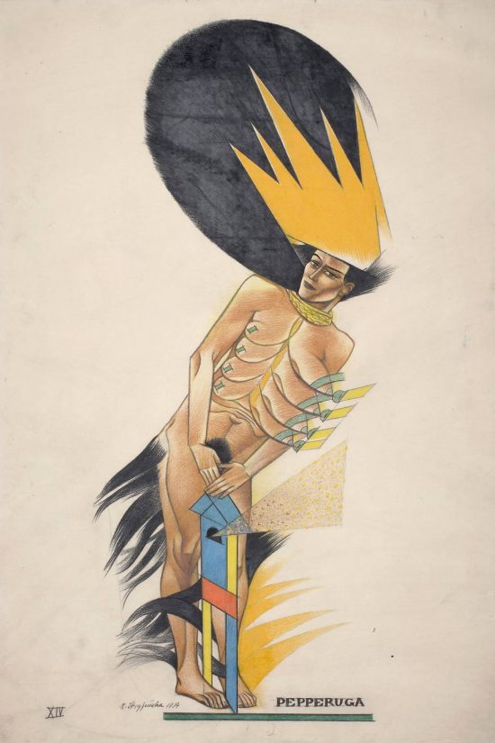 Zofia Stryjeńska, Pepperuga, Bożki Słowiańskie, Niezła Sztuka