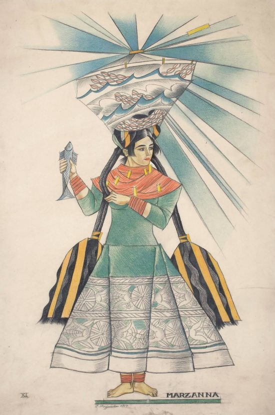 Zofia Stryjeńska, Marzanna, Bożki Słowiańskie, Niezła Sztuka