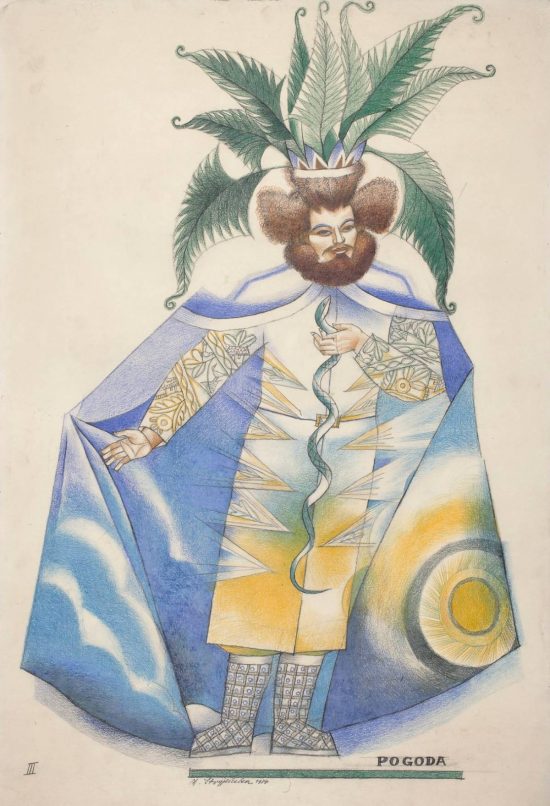 Zofia Stryjeńska, Pogoda, Bożki Słowiańskie, Niezła Sztuka