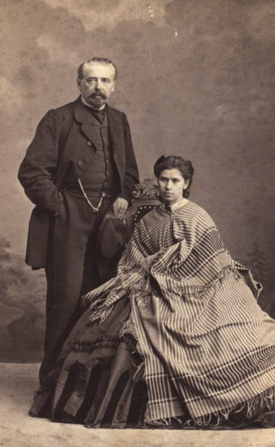 Adolf Tetmajer z żoną, Julia z Grabowskich Tetmajerowa, Niezła Sztuka