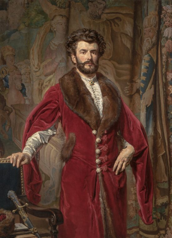 Jan Matejko, Portret Józefa Ciechońskiego, sztuka polska, sarmata, Niezła Sztuka