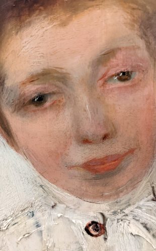 Konrad Krzyżanowski, Michalina Krzyżanowska, Portret żony, Niezła sztuka