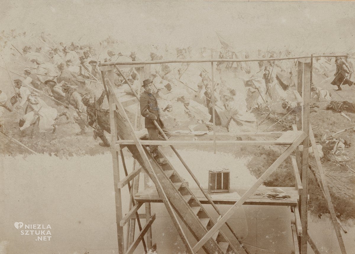 Włodzimierz Tetmajer, panorama Racławice, sztuka polska, młoda polska, Niezła Sztuka