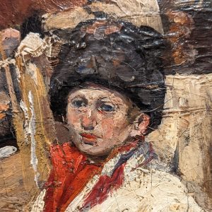 Włodzimierz Tetmajer, Przed karczmą, Sztuka polska, młoda polska, Niezła Sztuka