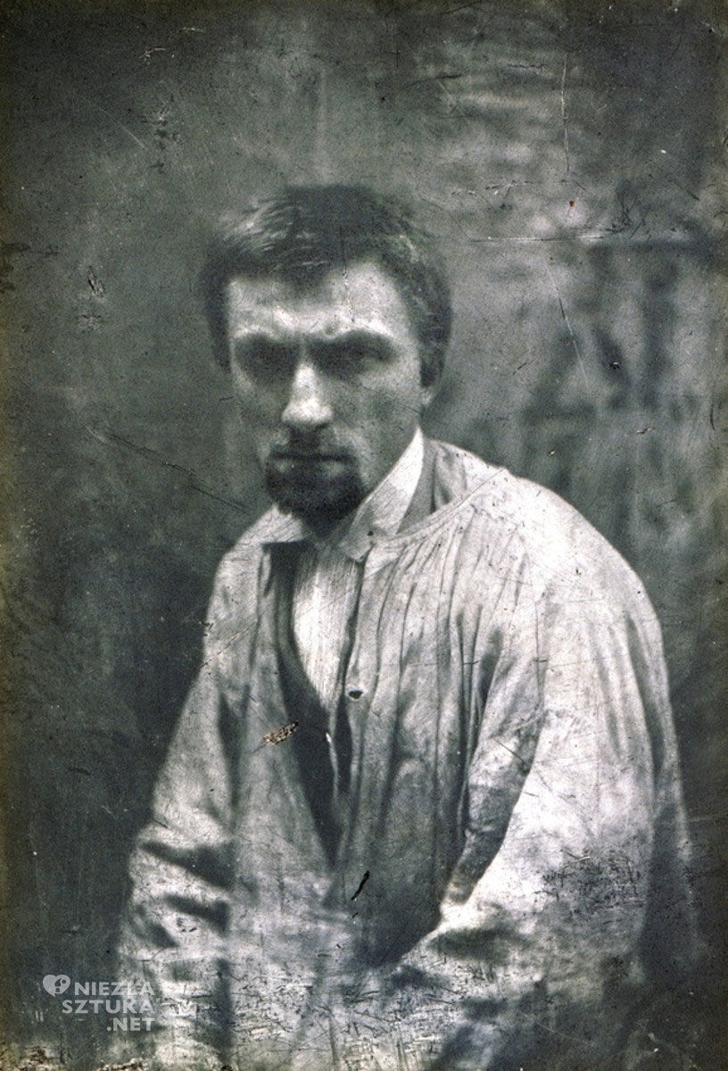 Auguste Rodin, Charles Hippolyte Aubry, fotografia, portret artysty, niezła sztuka