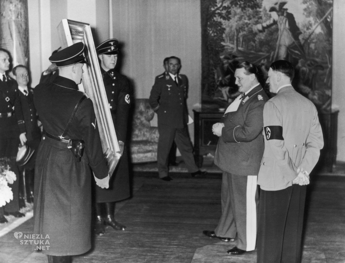 II wojna światowa, grabież dzieł sztuki, Adolf Hilter, Hermann Göring, niezła sztuka