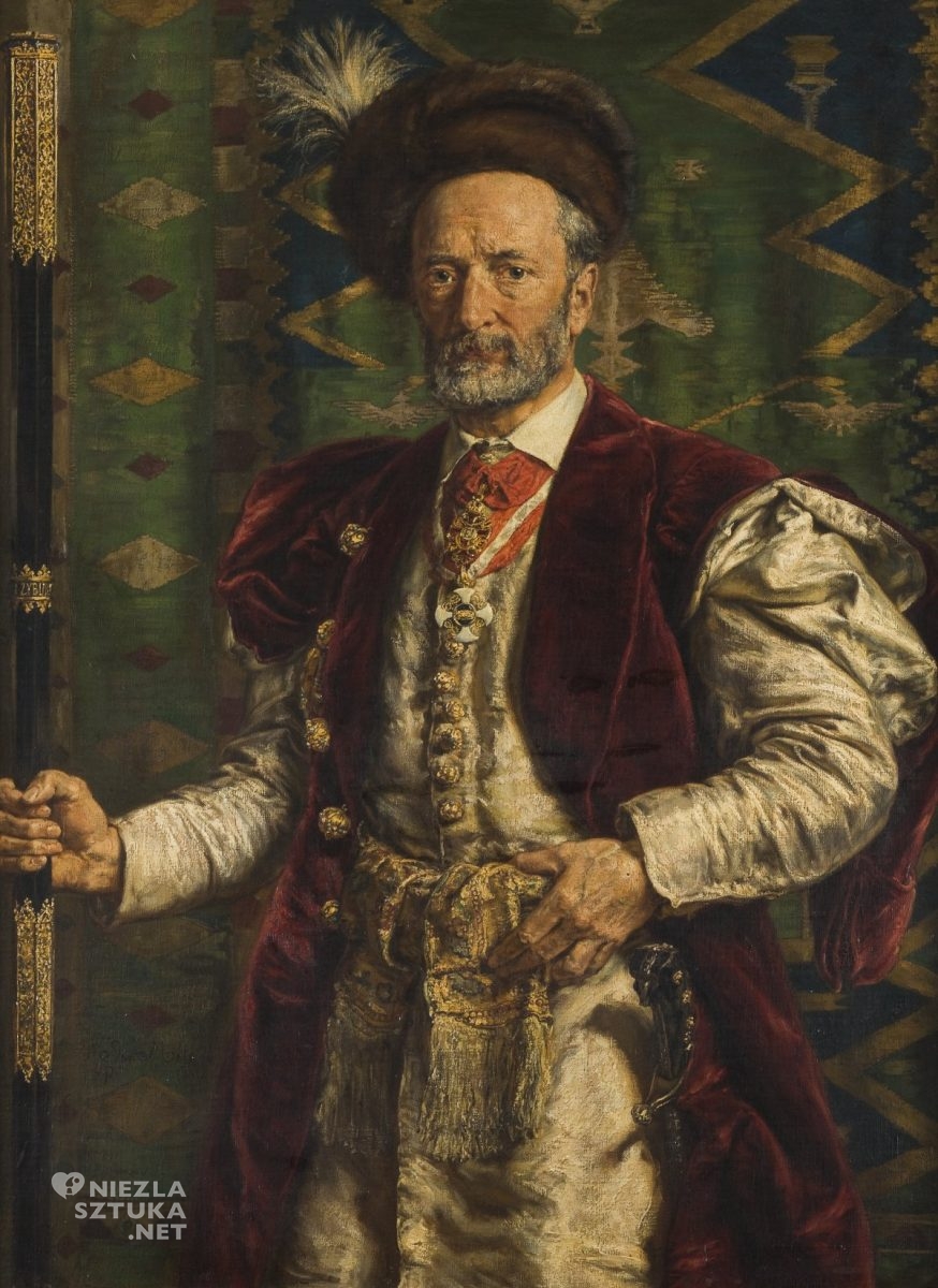 Jan Matejko, Portret Mikołaja Zyblikiewicza, sztuka polska, malarstwo polskie, Niezła sztuka