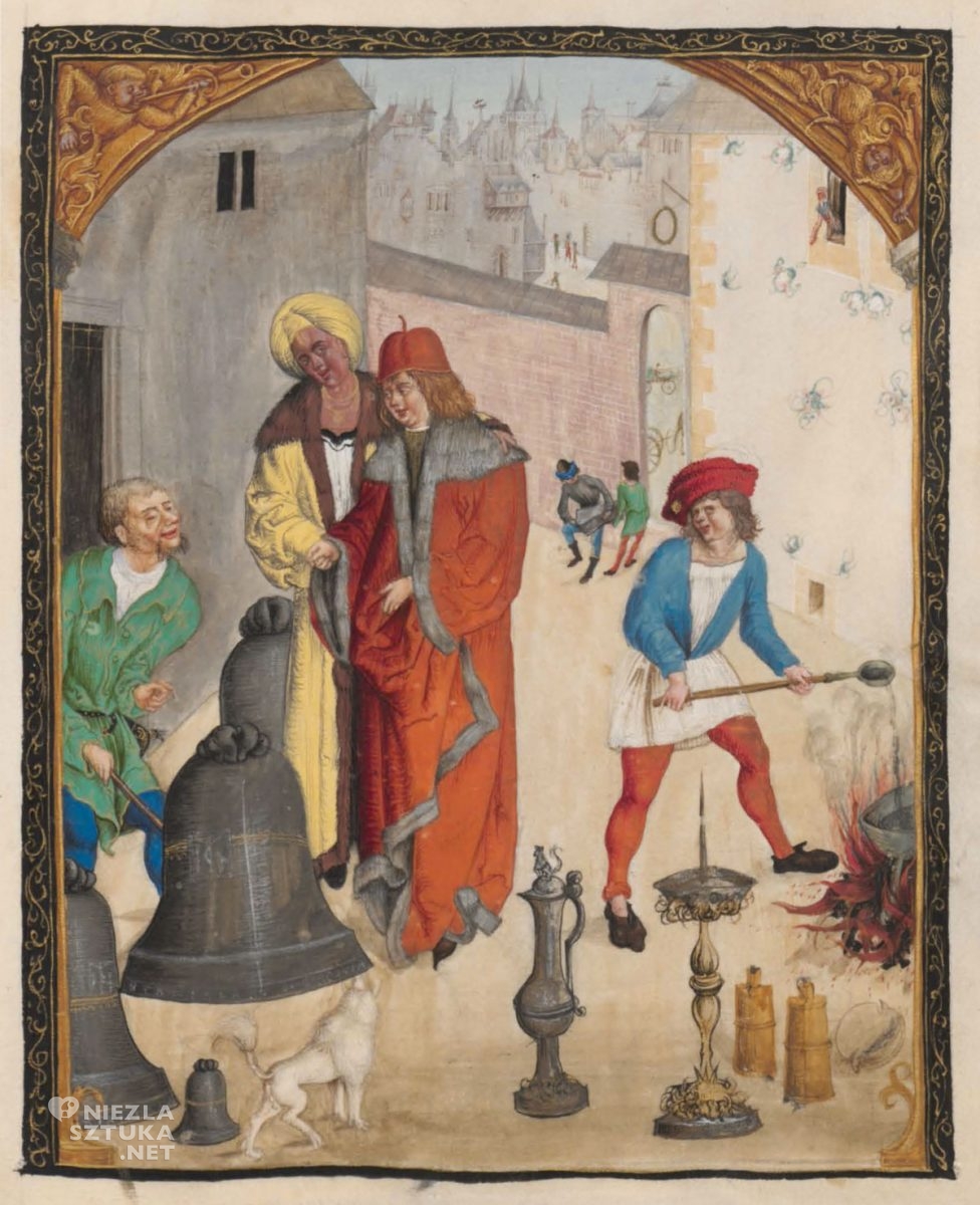 Kodeks Baltazara Behema, rękopis, rycina, moda polska, moda renesansowa, moda, niezła sztuka