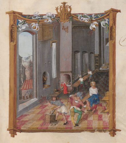 Kodeks Baltazara Behema, rękopis, rycina, moda polska, moda renesansowa, moda, niezła sztuka