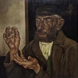Bolesław Cybis, Żyd, portret, malarstwo polskie, niezła sztuka