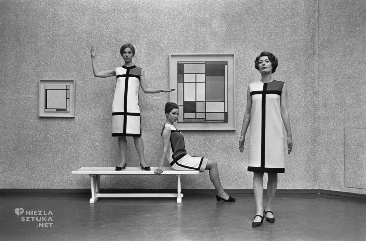 Yves Saint Laurent, Piet Mondrian, Moda, Paryż, Niezła Sztuka