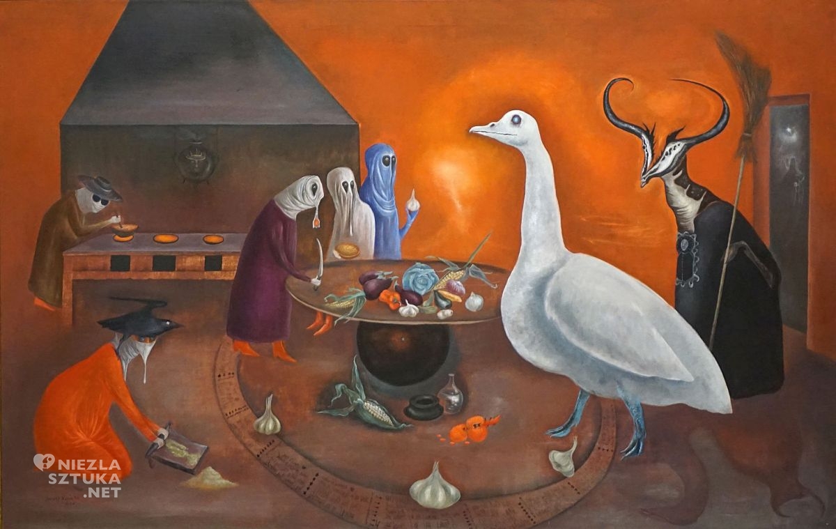 Leonora Carrington, Aromatyczna kuchnia babci Moorhead, surrealizm, kobiety w sztuce, Niezła Sztuka