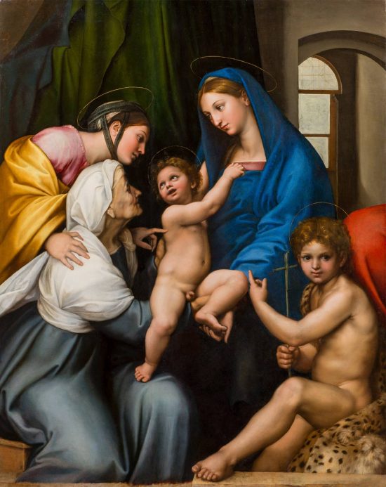 Rafael Santi, Madonna dell'Impannata, sztuka włoska, Niezła Sztuka