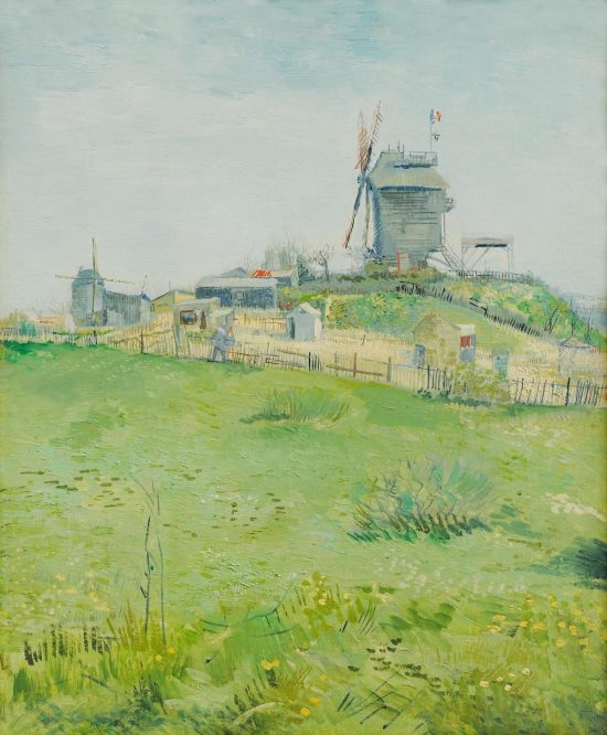 Vincent van Gogh, Le Moulin de la Galette, Paryż, niezła sztuka