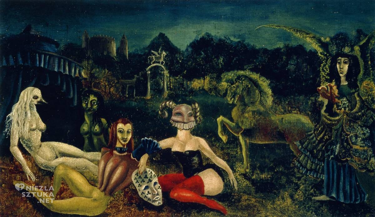Leonora Carrington, Down Below, surrealizm, niezła sztuka
