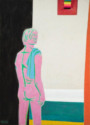 Marek Żuławski, autoportret, malarstwo współczesne, niezła sztuka