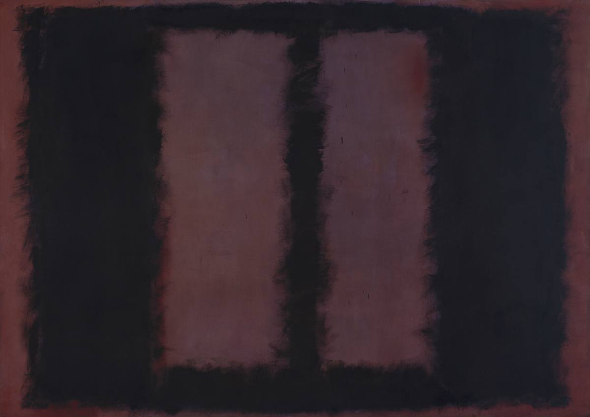 Mark Rothko, Czerń na bordowym, Malarstwo amerykańskie, Ekspresjonizm, Niezła Sztuka