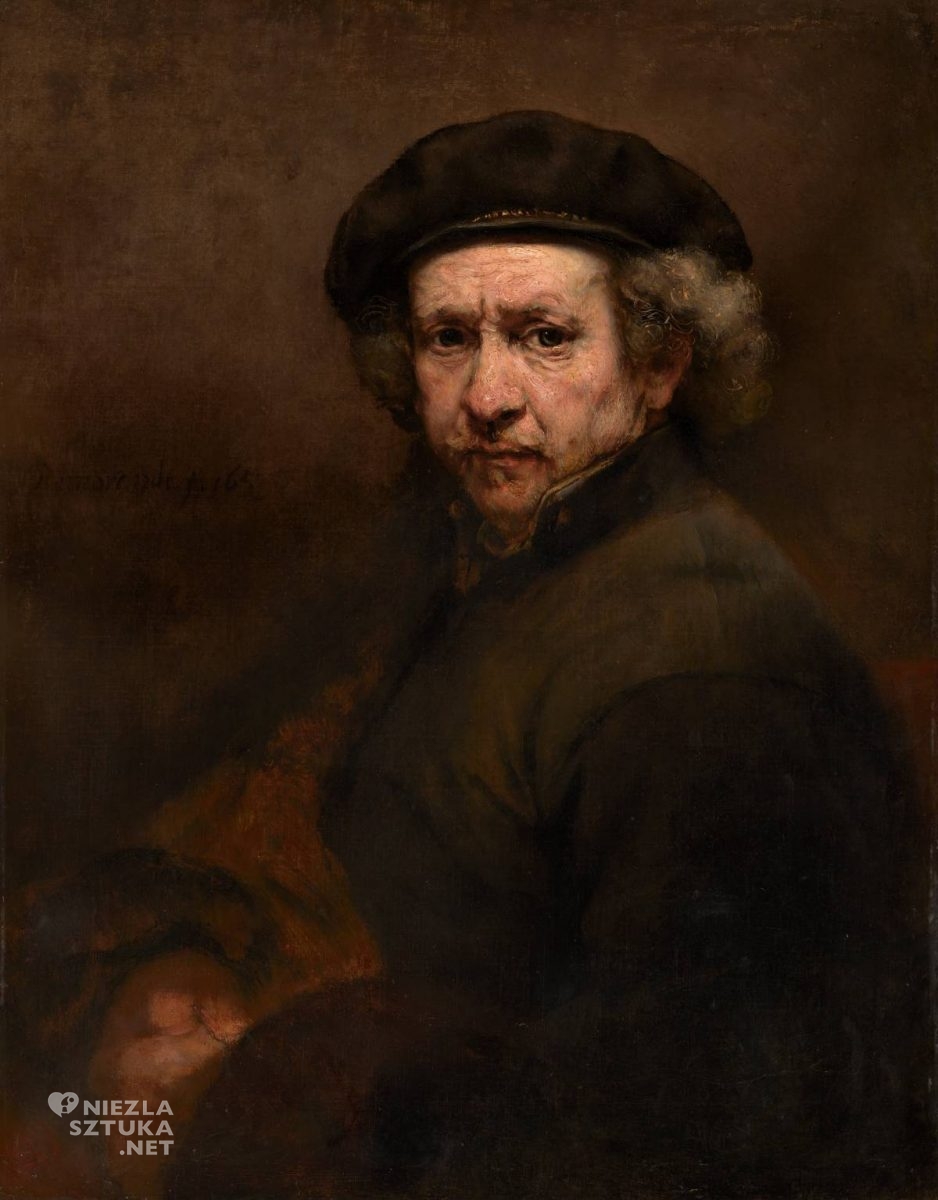 Rembrandt, autoportret, sztuka holenderska, niezła sztuka