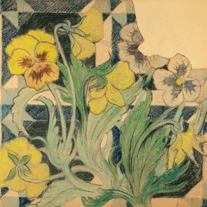 Stanisław Wyspiański, polichromia, bratki, projekt polichromii do kościoła Franciszkanów, młoda polska, sztuka polska, niezła sztuka